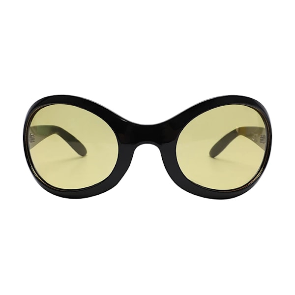 Y2k Oversized Punk Solglasögon Nya Damer Män Trender Goggle Solglasögon Dam Lyxmärke Designer Glasögon UV400 Shades Glasögon Style B4 As Shown