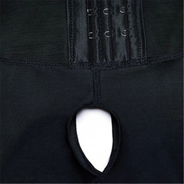 Öppen byst Faja Body Osynlig Booty Shaper Medellängd Bantning Spets Fajas Colombianas Post BBL Post Op Surgery Supplies skin M