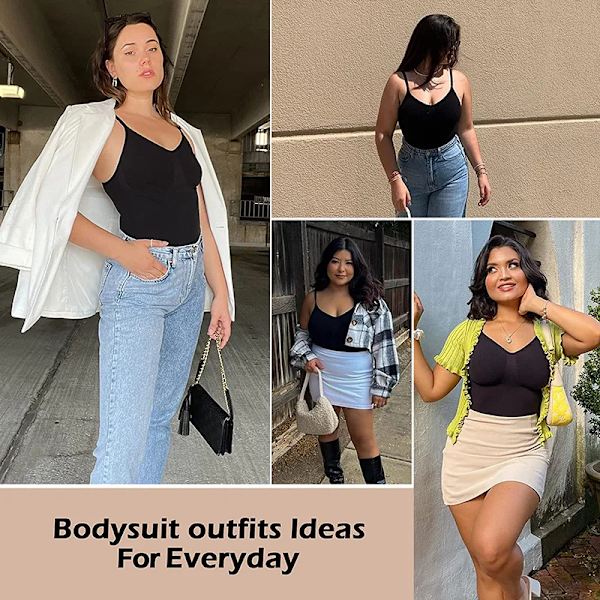 XS Seamless Skims Shapewear Body String Bantning Kvinna Magkontroll One Piece Faja Body Shapers Dam Body Suit Plus Size Black XS