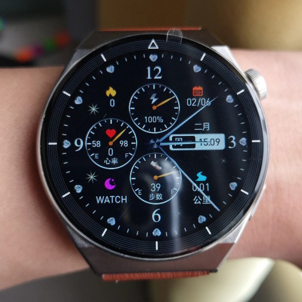 för Huawei Watch GT3 Smart Watch Herr Android Bluetooth Call IP68 Vattentät Blodtryck Fitness Tracker Smartwatch Dam Silver Silicone smartwatch