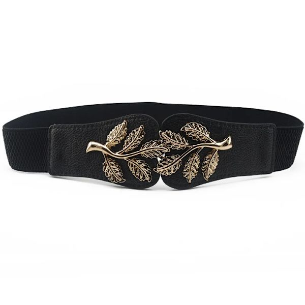 Mode smalt korsettbälte Vilt mode infällda strass, mångsidig stretch, elastisk kjol, gördel, elastiskt bälte korsettbälte Mint 60-80cm