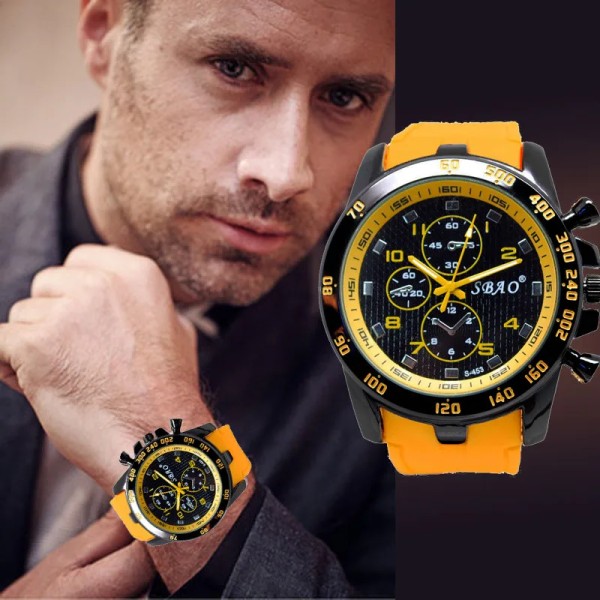 reloj hombre Watch Rostfritt stål Lyx Sport Analog Quartz Modern watch för män Watch Man Moment montre homme A