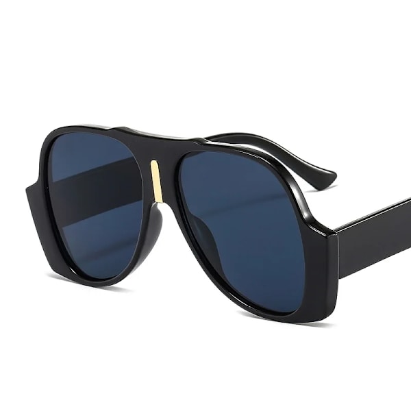 New Arrival Fashion Shield Solglasögon Kvinnor Män Original Cool Ram Gradienter Lins Märke Designer Hot Leopard Svart C2