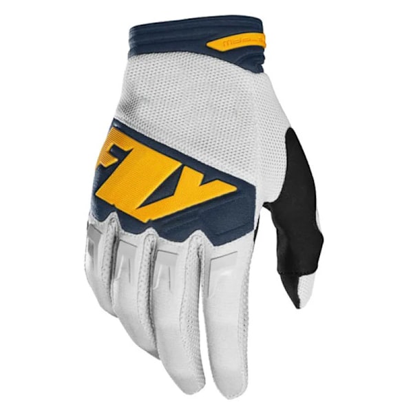 Cyklinghandskar Atv Bmx Rider Cykelhandskar Utomhus Camping Vandring Ridning Mtb Motorcykelhandskar Motocross Cykelhandskar Herr White-Yellow-Word L