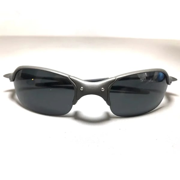 MTB Man Polarized Solglasögon Cykelglasögon UV400 Fiskesolglasögon Metall Cykelglasögon Cykling Glasögon Ridglasögon K-1 Sky Blue