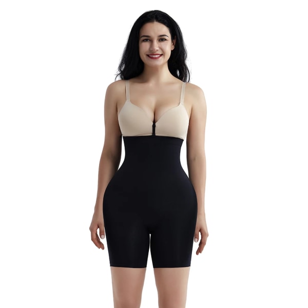 Skims Dupes Kvinnors hög midja Body Shaper Butt Lifter Shapewear Trainer Mage Control Trosor Seamless Thigh Slimmers Cincher Black 5XL