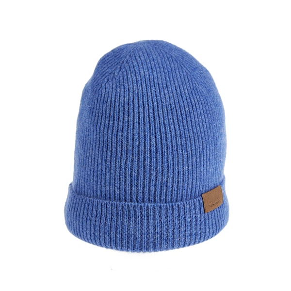 Longming Herr & Dam Mössa Stickad Beanie Skidmössa Vinter Varm Lyxig Trendig Stickad Mössa Höst Streetwear Star Blue One Size