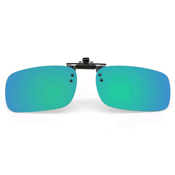 Män Kvinnor Bilförarglasögon Anti-UVA UVB polariserade solglasögon Körning Night Vision Lens Clip On Solglasögon Interiörtillbehör A1