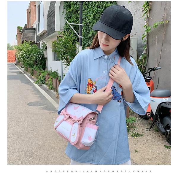 Lolita Moon Star printed fluga Dam axelväska Cross Body Style 3