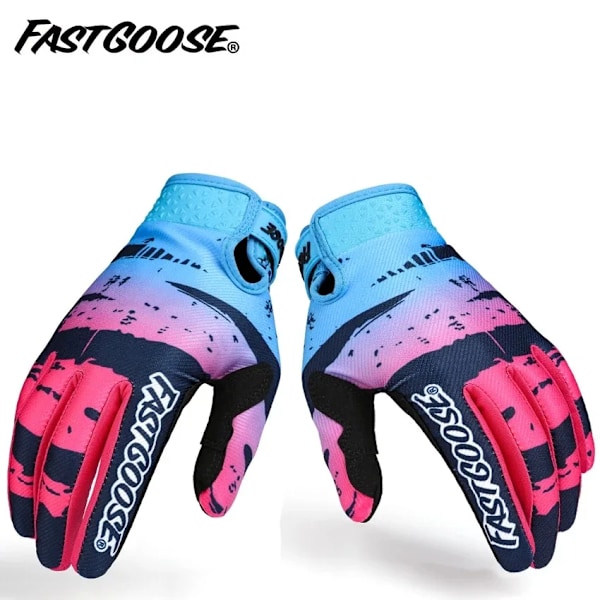 Mx Motorcykelhandskar Bmx Mtb Cykelhandskar Dirt Bike Cykel Motorcykel Racing Åkning Motocrosshandskar Utomhuscykling GRAY XL