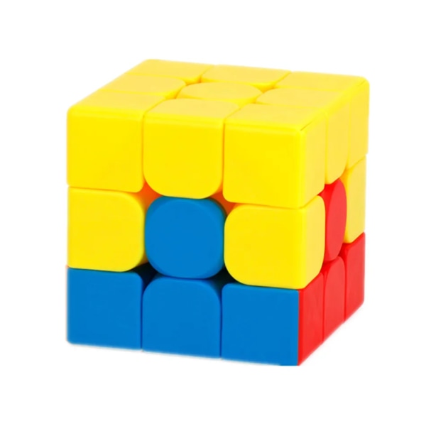 Moyu Cube Puzzle Barn Undervisning Pussel 3x3x3 Cubo Magico Unicorn Pudding Bupig Little Red Hat Magic Cube Speed ​​Education Toy As shown(.108)