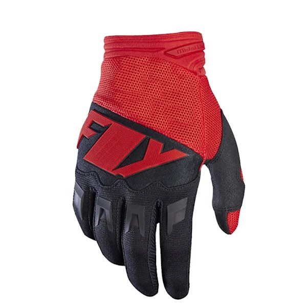 Cyklinghandskar Atv Bmx Rider Cykelhandskar Utomhus Camping Vandring Ridning Mtb Motorcykelhandskar Motocross Cykelhandskar Herr Red---Black L