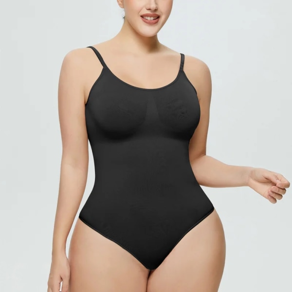 Kvinnor Screat Slimming Shaping Body String Thong Öppen gren Seamless Shapewear Magen Tightening Body Reductor Faja Full Body Shaper Skin L