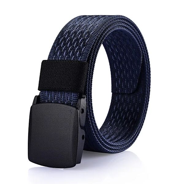 Utomhus Män POM Spänne Snabbtorkande Bälten Mode Glaid Mönster Rem Nylon Army Militär Taktisk Midja Cinto Fritid Jeans Khaki-2 110cm