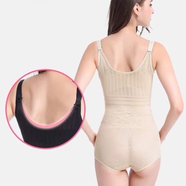 bantningsbälte magformare korrigerande underkläder waist trainer kroppsformare shapewear rumplyftare reduktiv remsa kvinna Black L