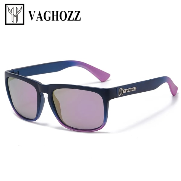 VAGHOZZ Brand Design Nya polariserade solglasögon män kör fyrkantiga solglasögon män UV400 dam fiskeglasögon B6 Polarized