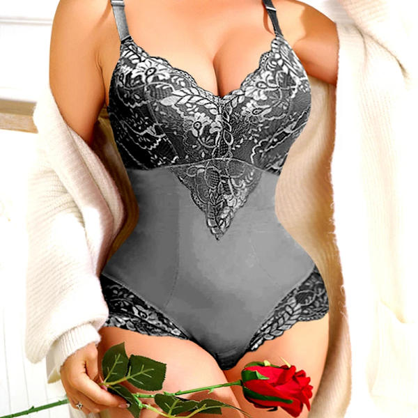 Helkroppsformare för kvinnor Waist trainer Butt Lifter Korrigerande underkläder Body Slida Magkontroll Trosor Korsett Shapewear pink apricot boysuit M