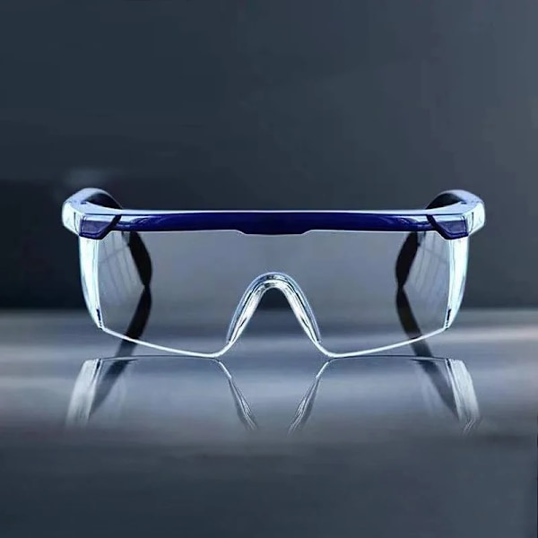 Glasögon Skyddande Vind- och Dammtät Laserglasögon Anti- Säkerhet Klar Anti-impact Factory Lab Utomhus Arbetsglasögon cykling Red