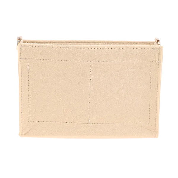 19 26 Väska Handväska Insats Organizer Med D Ring Toalettväska 26 Lyx Organizer Med Kedja Sminkväska Insats För Toalettpåse Khaki