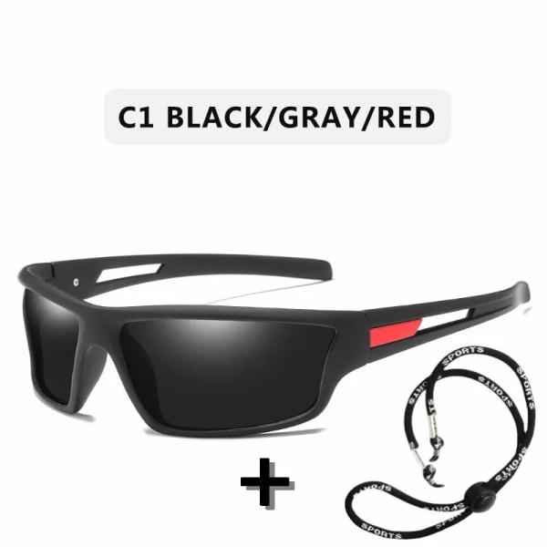 ZXWLYXGX Polarized Solglasögon Driving Shades för män Utomhussporter För män Lyxmärke Designer Oculos Eyewear uv400 A3 Polarized