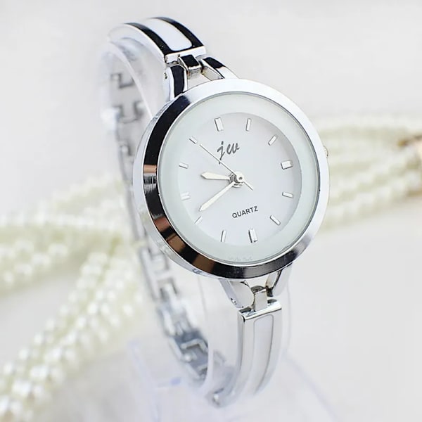 Kända märke Rose Gold Silver Casual Quartz Watch Dam Mesh Rostfritt Stål Dam Klockor Relogio Feminino Clock Gold