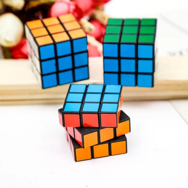 1st Skill Nytt 3x3x3 Magic Cube klistermärkelösa pusselkuber Professionell hastighet Cubo Magico pedagogiska leksaker för studenter Type 3