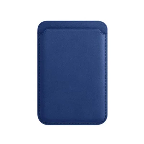 1 st dubbelsidig självhäftande plånbok Stöldskydd Säkerhetsblockerande hylsa Case för Mobiltelefon Cover Kort Kreditkortshållare blue