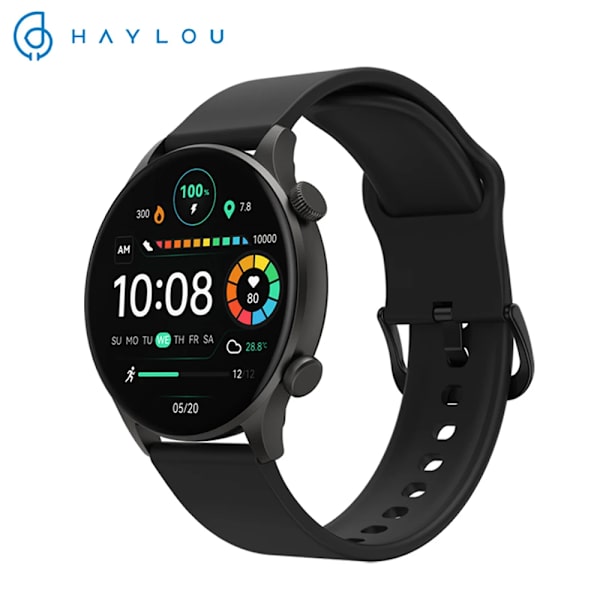 100 % original HAYLOU Solar Plus RT3 Smart Watch 1.43\ Black
