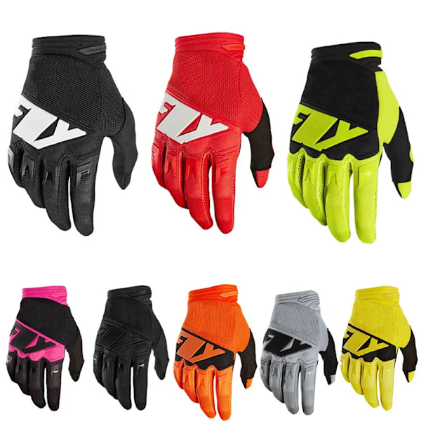 Smartfox Top Race Cykelhandskar Fox Mountain Cykel Landsvägscykel Motorcykelhandskar Bmx Atv Mtb Endurohandskar För Motocross Unisex ALL---Red L