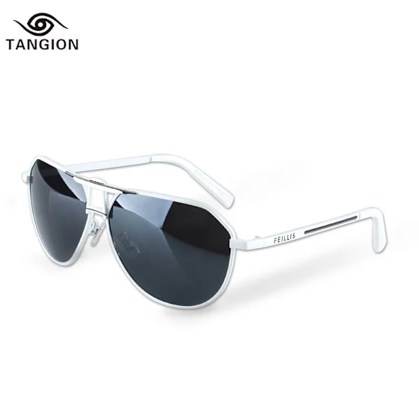 2023 New Fashion Style Solglasögon Herr Märke Designer Oculos Gafas Mujer Legering Solglasögon Gentleman Herr Glasögon 6145A 6145 10-10 Black