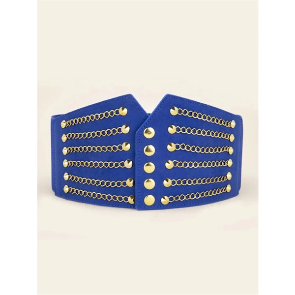 Mode Lyxbälten för kvinna Svart Pu-lädersele Midjebälte Goth Korsett Bondage Bälte Damaccessoarer Gotiska kläder belt 10 Adjustable
