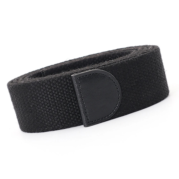 Hot Tactical Canvas Bälte Utan Spänne Joker Utomhus Män Kvinnor Anpassa Förläng Designer Multifunktionell Militär Jeans Bälte Gray stripe 110cm