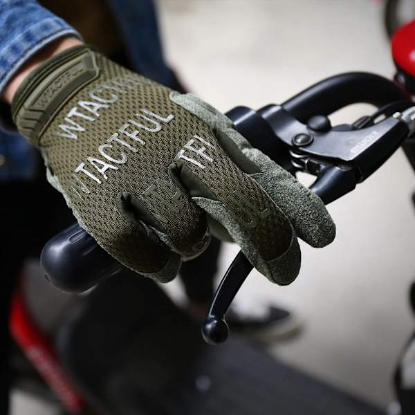 Män Kamouflage Taktisk Helfingerhandskar Airsoft Army Militär Sport Ridning Jakt Fotvandring Cykel Cykling Paintball vantar A9 Multicam M