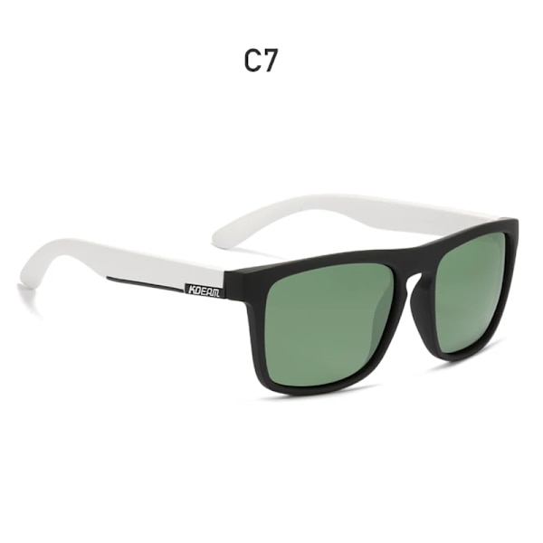 Fashion Guy's Solglasögon från KDEAM Polarized Solglasögon Herr Klassisk design All-Fit Spegel Solglasögon Med Brand Box CE C7