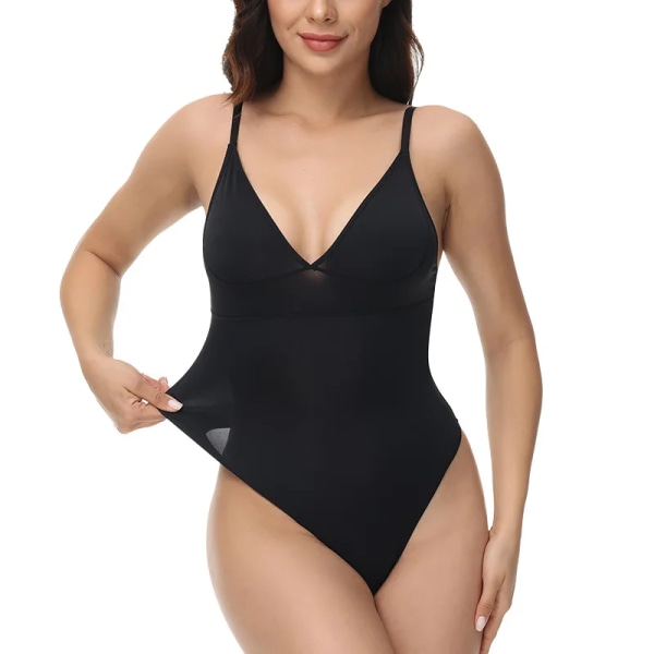 T-Shaping Beauty Back Base-on Body Shaping Kläder Kroppshög Elastisk Kroppsformning Spårlösa magformande Underkläder för kvinnor Skin XXXL