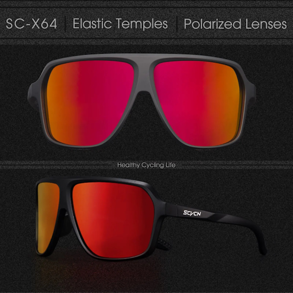 Män Kvinnor Polariserade Cykelglasögon Mtb Glasögon Nya Ridfiske UV400 Utflykt Sport Solglasögon Cykel Road Goggles Polarized Lens Polarized Lens