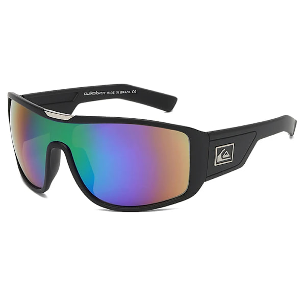 QS640 Nya utomhussolglasögon med stor ram för män Oversized sportglasögon solglasögon Färgglada Uv400 Type 2 NO BOX