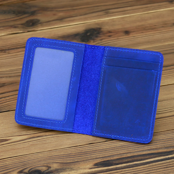 Nyankomst Man Korthållare Lyxigt Läder Märke ID Kreditkort Körkort Minimalistisk Plånbok Pengar Klämma Smal handväska För Man Dark Blue