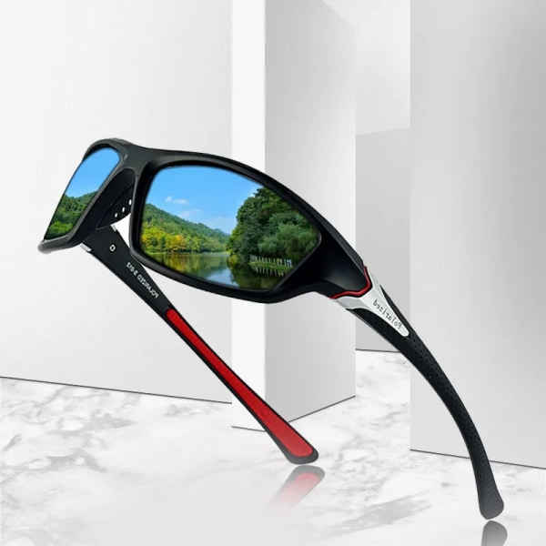 2021 Unisex 100 % UV400 Polariserade körsolglasögon för män Polariserade Snygga Resefiske Solglasögon Man Goggle Eyewears C5 Polarized
