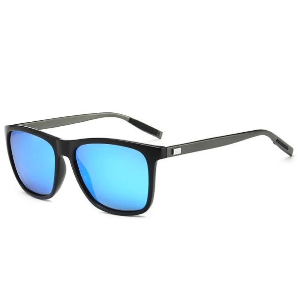 2022 Polarized UV400 Solglasögon Män Bländande Färg Driver Klassisk Retro Brand Designer Ljus Flexibelt Solglas Oculos De Sol C1 Polarized