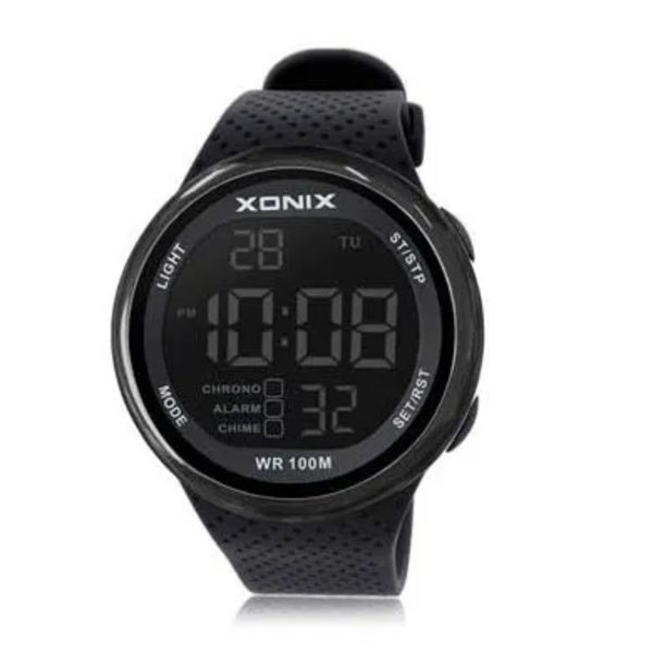 XONIX 2016 Klockor Lyx Herr 100M Relogio Masculino LED Digital Dykning Simning Reloj Hombre Watch Sumergible Armbandsur GJA 001A