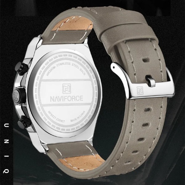 Toppmärke NAVIFORCE Herrklockor Vattentät Lyx Sport Lysande händer Herrarmbandsur Chronograph Relogio Masculino 2023 SBBN
