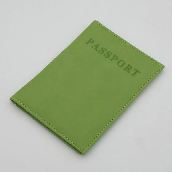 PU Läder Kvinnor Cover Pink World Universal Resepass Biljetthållare Cover på case Passpåse Green