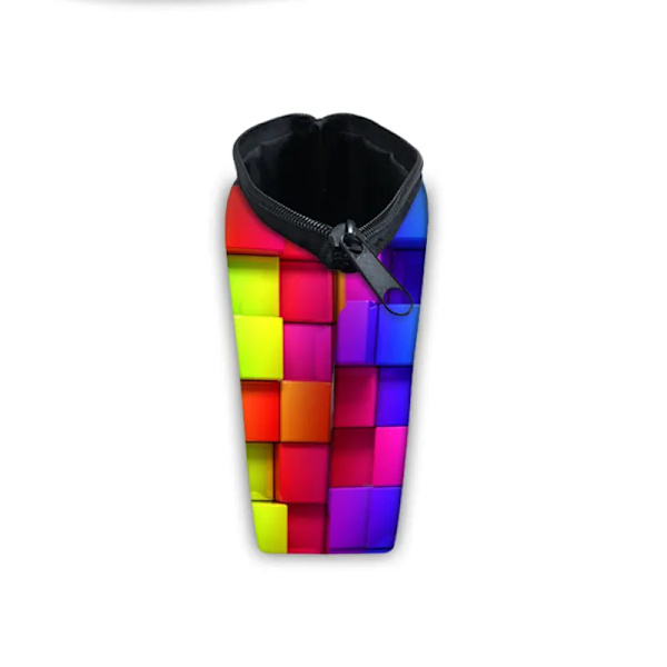 Magic Cube / Math Formula Print Case Kvinnor Toalettväska för Make Up Organizer Väska Flickor Clutchväskor Söt kosmetisk väska shzbmofang06cw