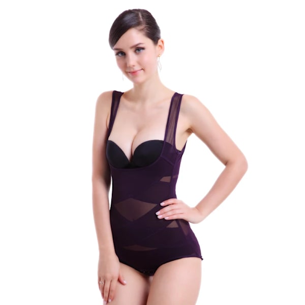 siamesisk korsett hot body shaper storlek m-3xl 4xl svart lila beige tunn magen bröstvård smal thermal kort sexiga underkläder zi China 3XL
