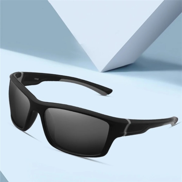 Nya trendiga polariserade glasögon Utomhussport Körning Man Kvinnliga Solglasögon Skyddande Googles Lenes Solglasögon UV400 Glasögon Green Gray Sunglasses