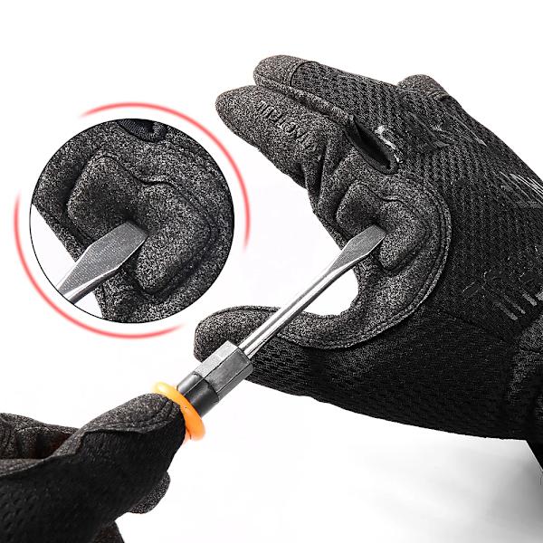 Män Kamouflage Taktisk Helfingerhandskar Airsoft Army Militär Sport Ridning Jakt Fotvandring Cykel Cykling Paintball vantar A9 Multicam L