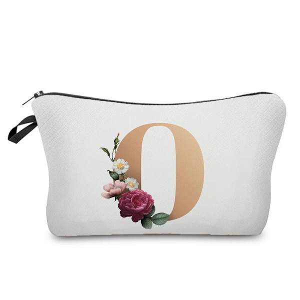 Brudtärna Sminkväskor Brev Print Kosmetikväskor Bröllopsfest Sminkväska Toalettartiklar Organizer Dam Clutch Presenter hz3195