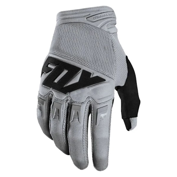 Smartfox Top Race Cykelhandskar Fox Mountain Cykel Landsvägscykel Motorcykelhandskar Bmx Atv Mtb Endurohandskar För Motocross Unisex ALL---Grey M