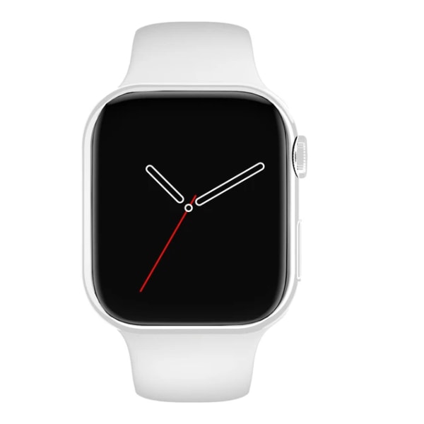 Series 8 New Smart Watch Bluetooth Call Men Sports Fintess SmartBand Custom dial smartwatch för för Apple Watch män kvinnor White